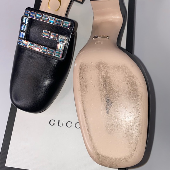($550) Madelyn Crystal G mules - Picture 4 of 5